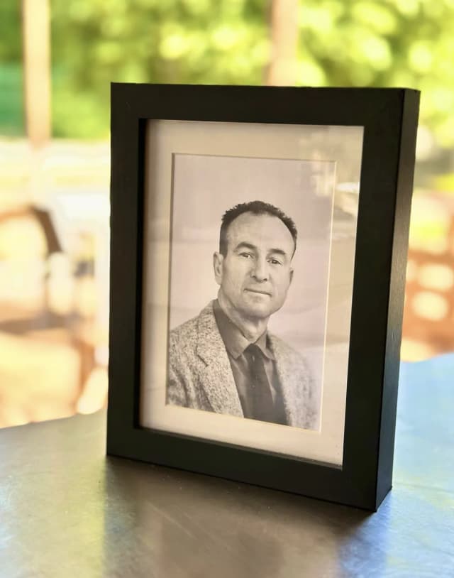 Portrait de Gino — arrivé de Biantina en Toscane à Saint-Rémy-de-Provence en 1930